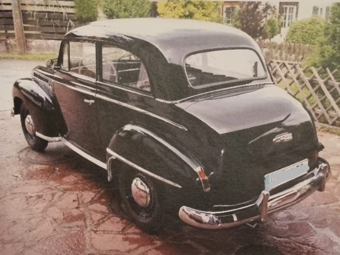 Oldtimer Opel Olympia Black - 2