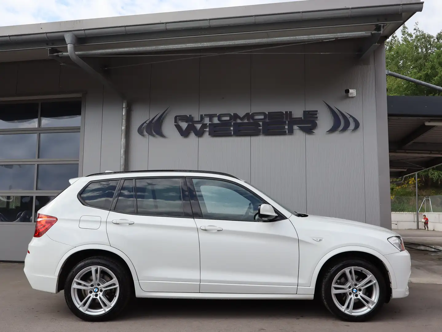 BMW X3 xDrive20d *M-SPORTPAKET*AHK*19"LM-FELGEN*ANDROID* Blanc - 2