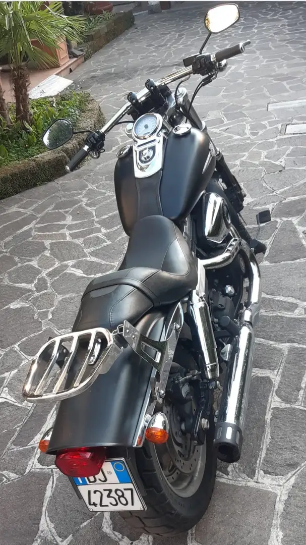 Harley-Davidson Dyna Fat Bob Fxdf Noir - 2