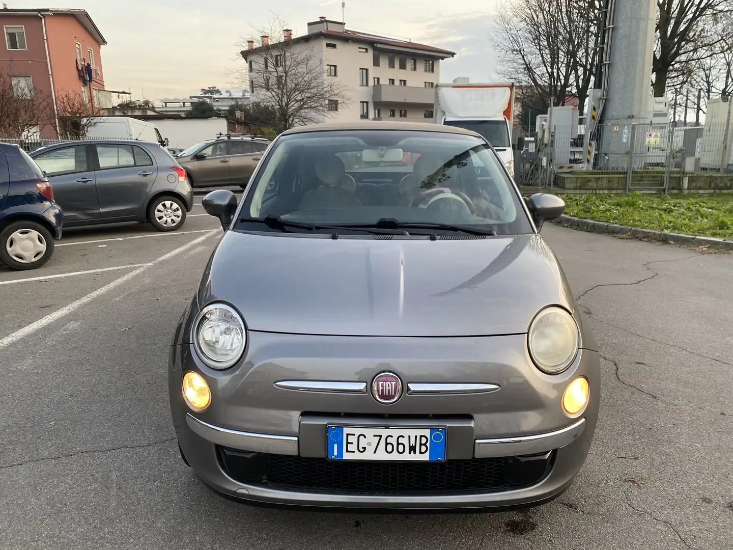 Fiat 500C 1.2 Lounge 69cv NEOPATENTATI Grigio - 2