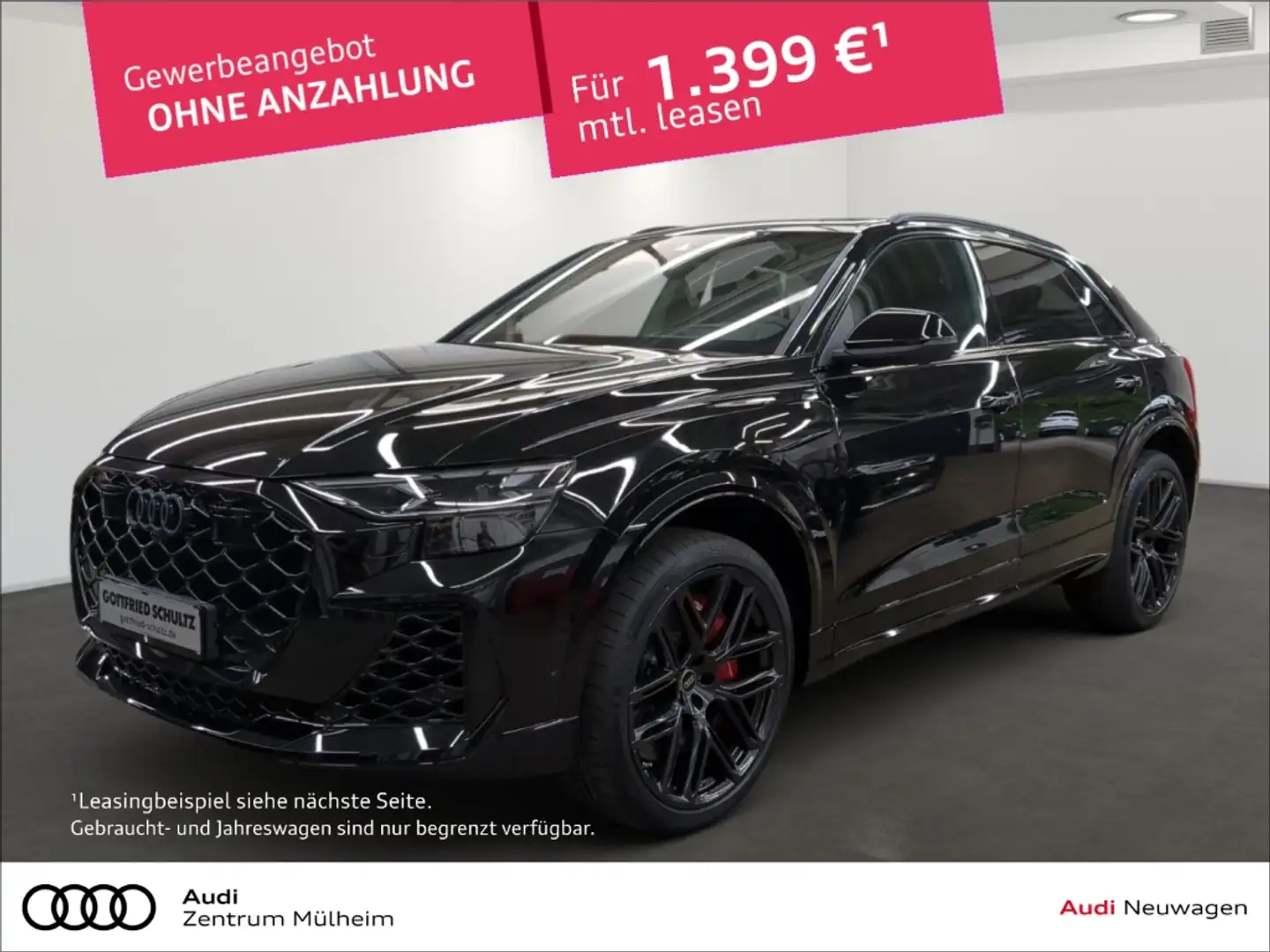 Audi RS Q8 performance 4.0 TFSI quattroLuftfederung StandHZG Schwarz - 1