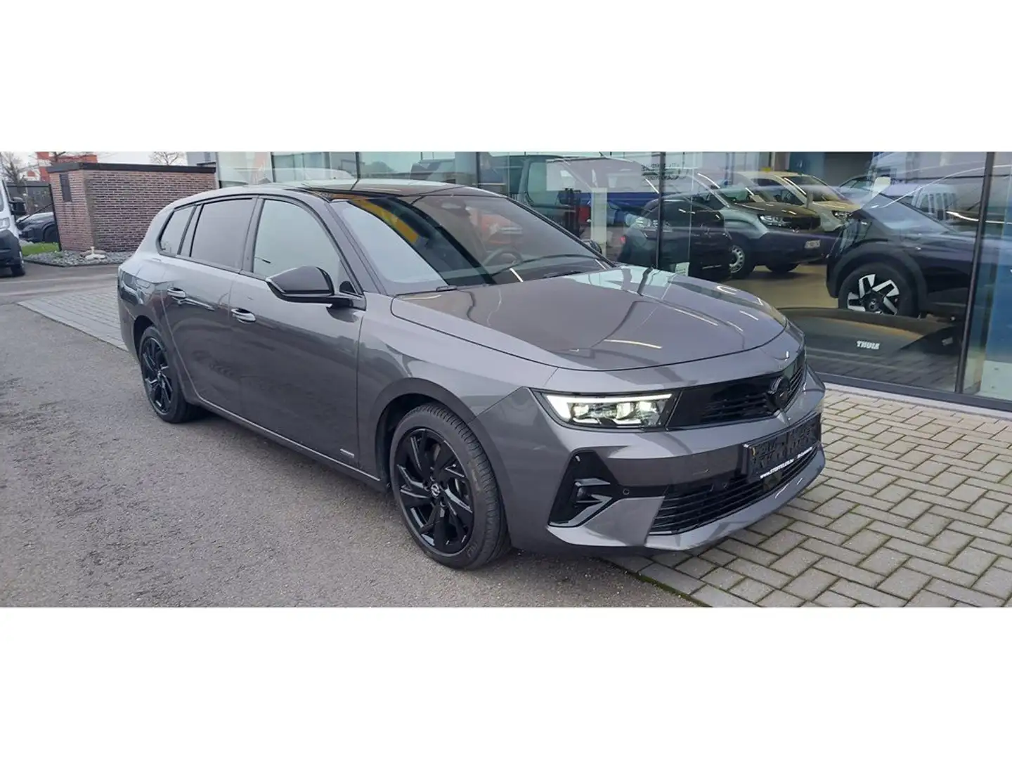 Opel Astra 1.6 T Plugin Hybride  Ultimate AT8 Navi, Alcantar Grijs - 1