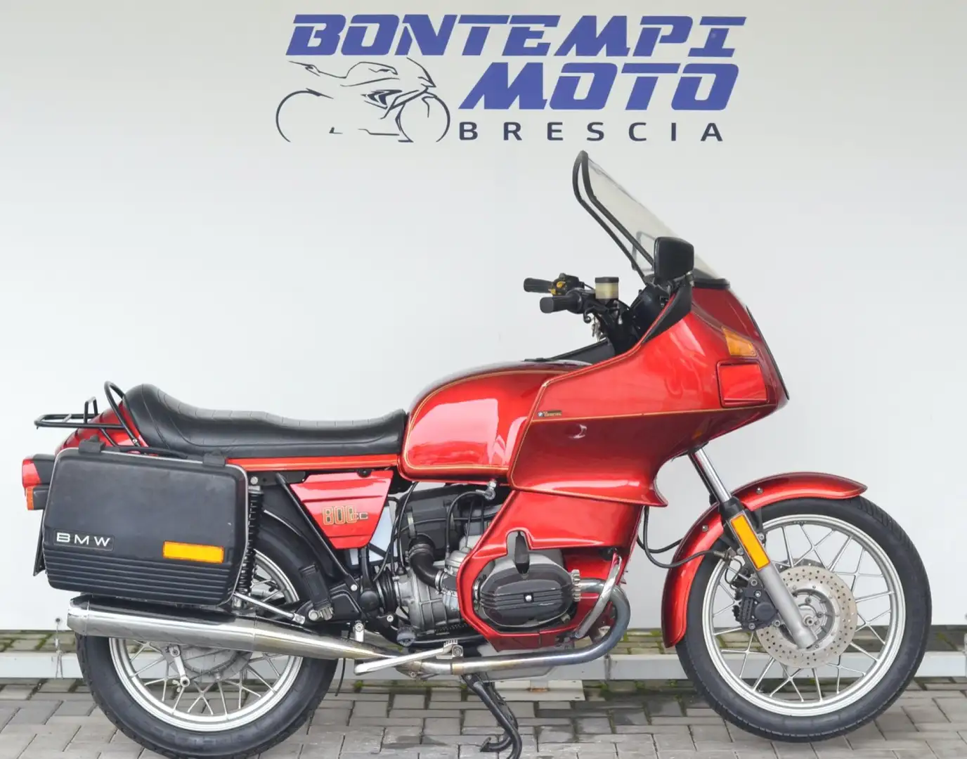 BMW R 80 RT 1983 - KM. 20000 + VALIGIE Czerwony - 1