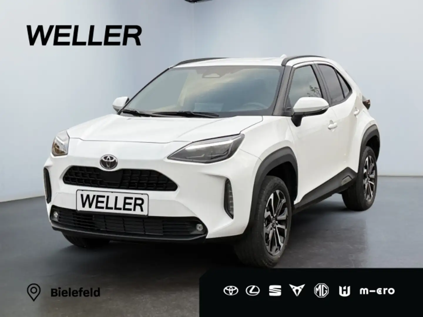 Toyota Yaris Cross 💥1,5 HYBRID - BLACK AND WHITE - NAVI - CARPLAY -  Weiß - 2