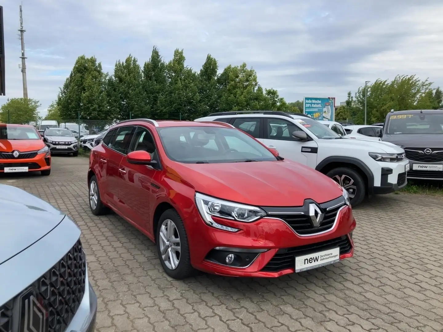 Renault Megane Grandtour BUSINESS*Automatik*Klima*Sitzheizung 140 Rot - 2