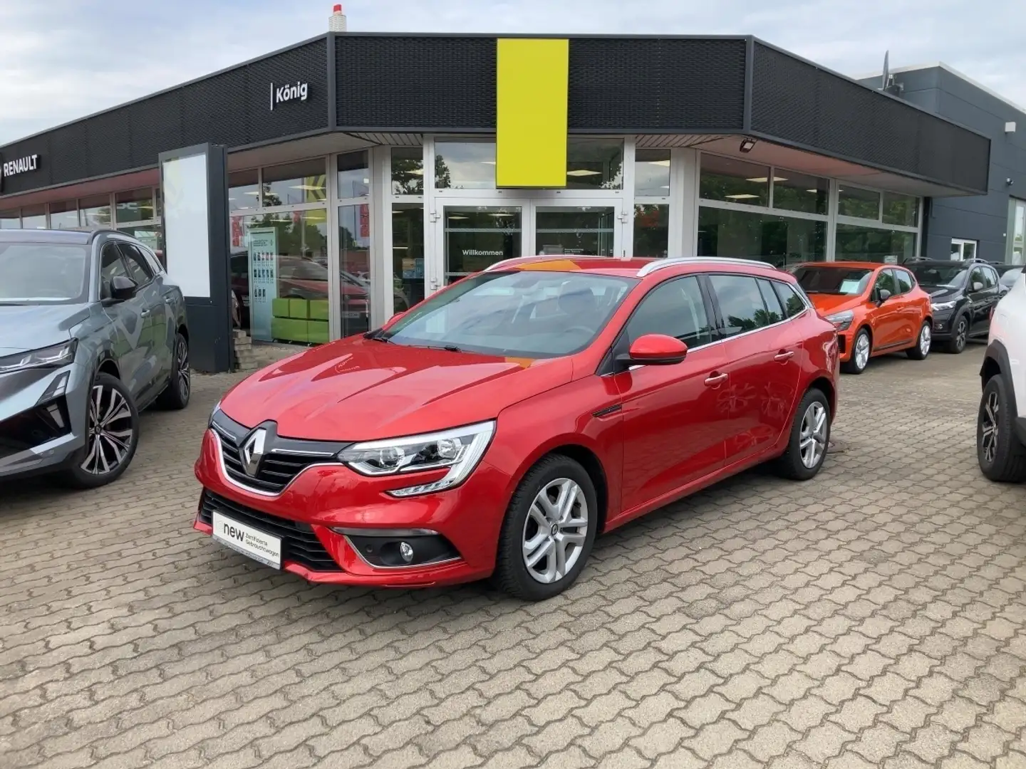 Renault Megane Grandtour BUSINESS*Automatik*Klima*Sitzheizung 140 Rot - 1