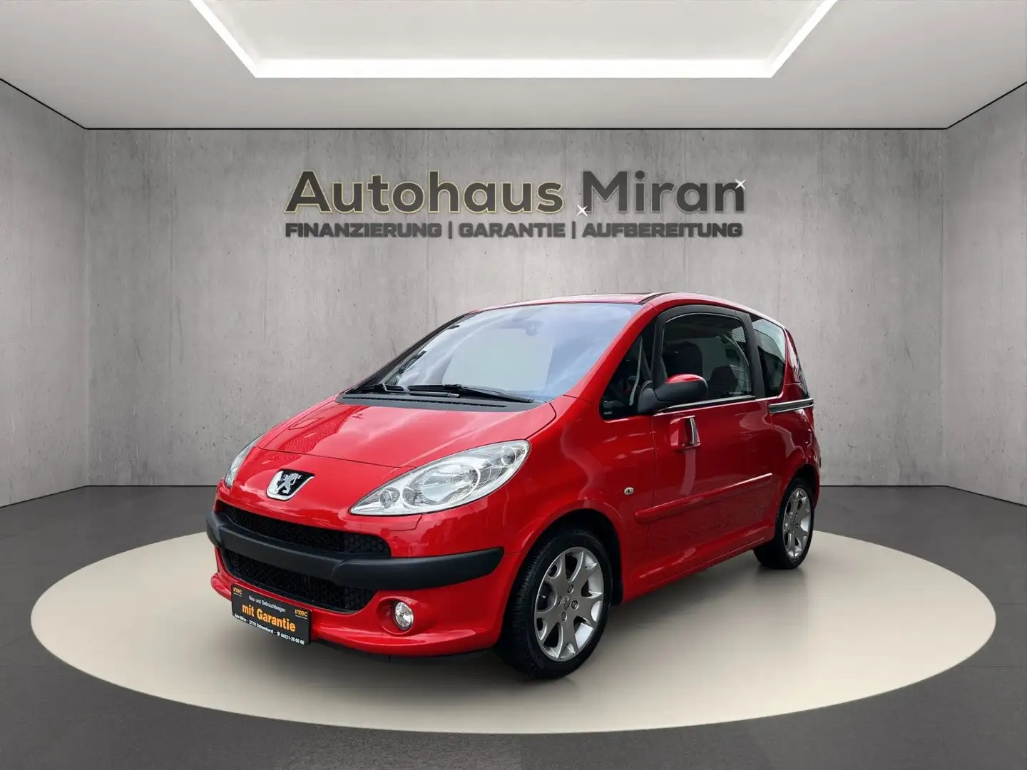 Peugeot 1007 Premium *Automatik*TÜVNEU*1HAND*Garantie* Rood - 1