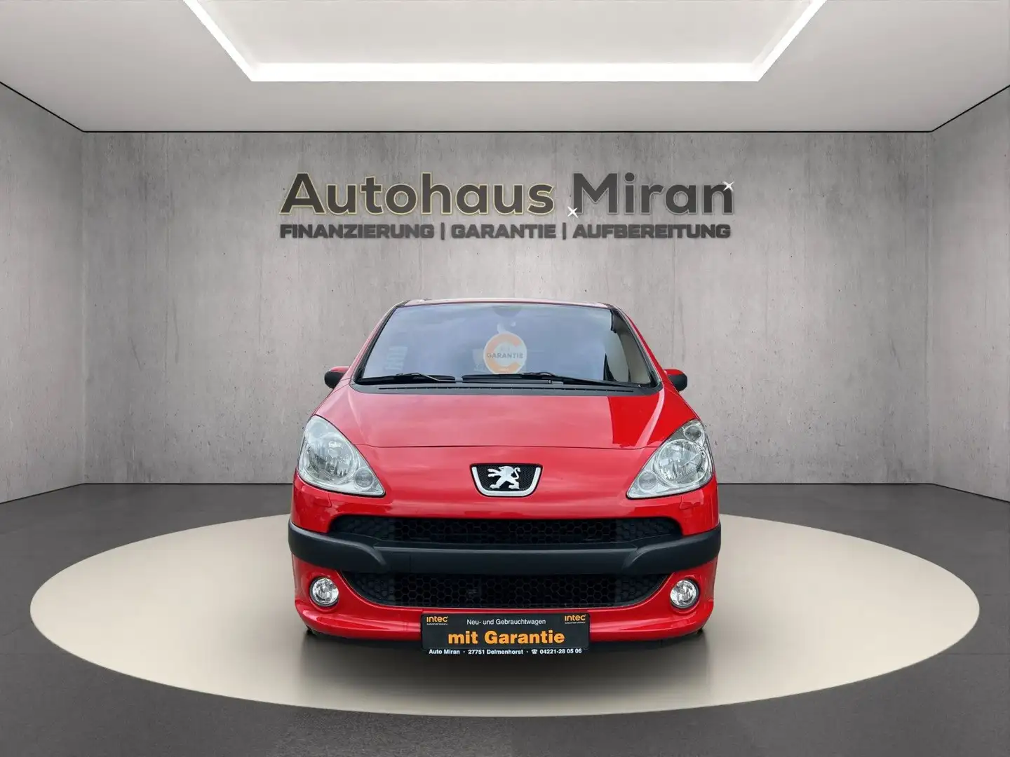 Peugeot 1007 Premium *Automatik*TÜVNEU*1HAND*Garantie* Červená - 1