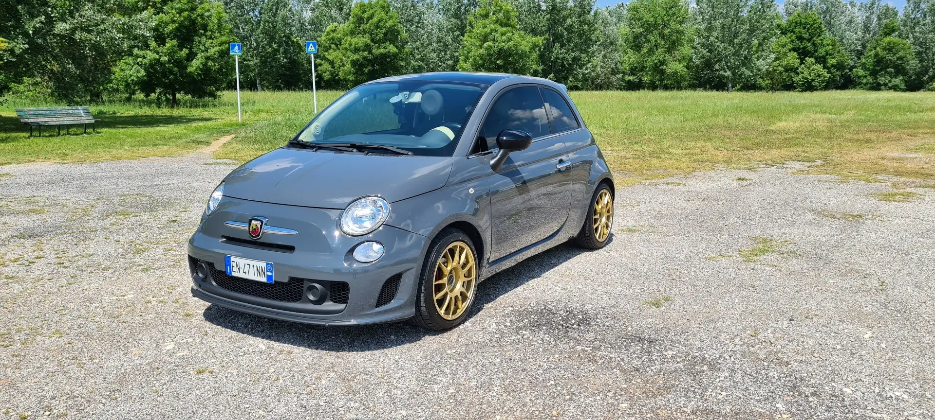 Fiat 500 1.2 Lounge 69cv allestimento abarth - 1