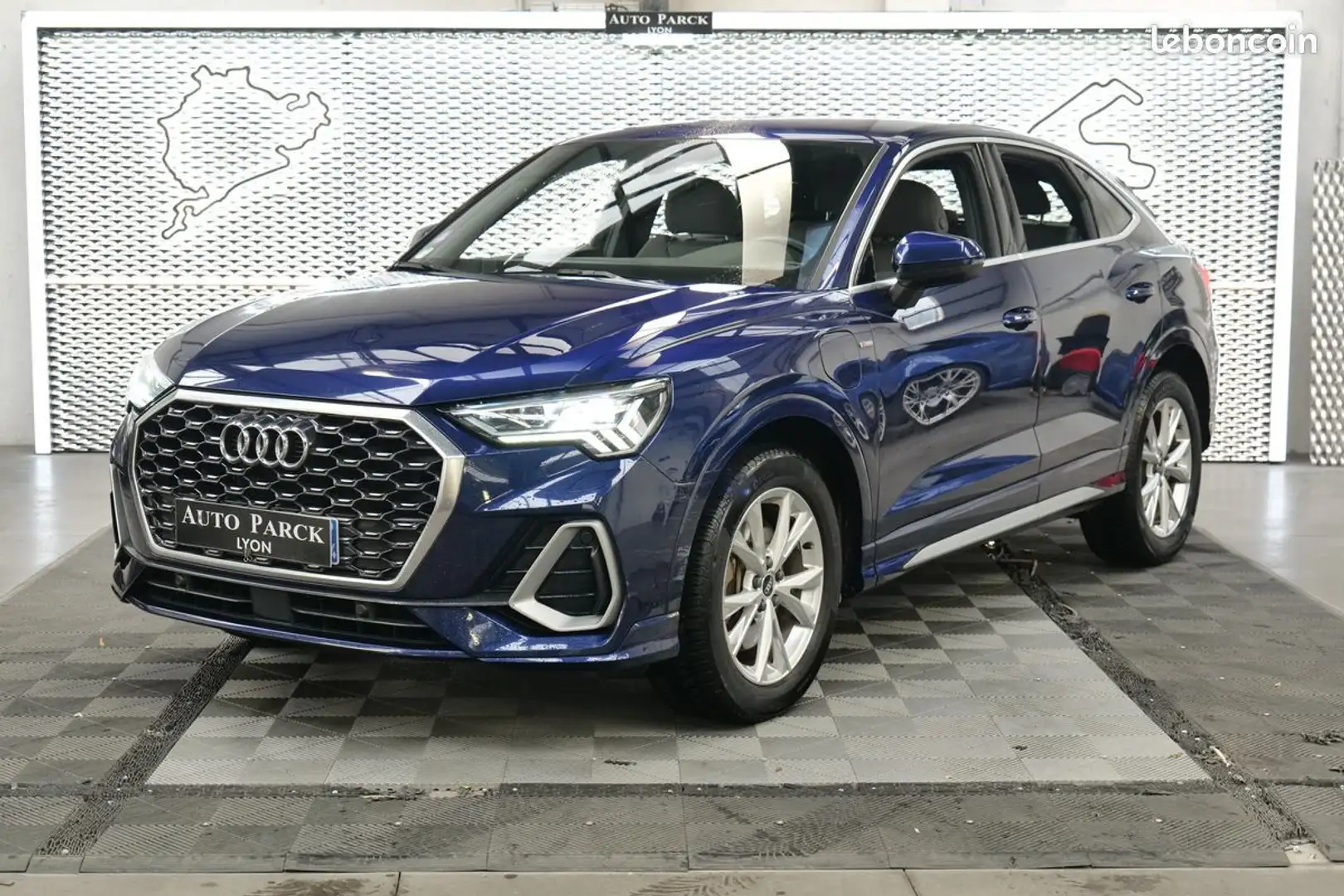 Audi Q3 NEW HYBRID 45TFSI e 245 S LINE 1° MAIN FRANCAIS TV Blu/Azzurro - 1