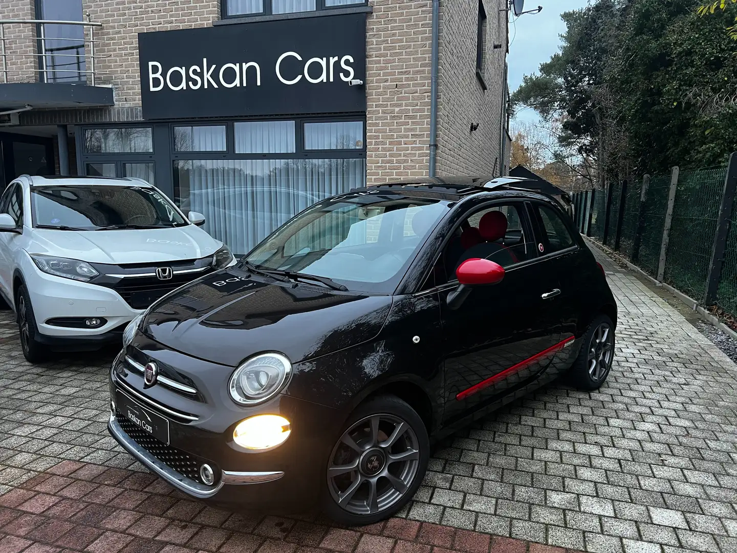 Fiat 500 1.2/ROSE AMORE/OPEN DAK/AIRCO/71000KM/12M GARANTIE - 1