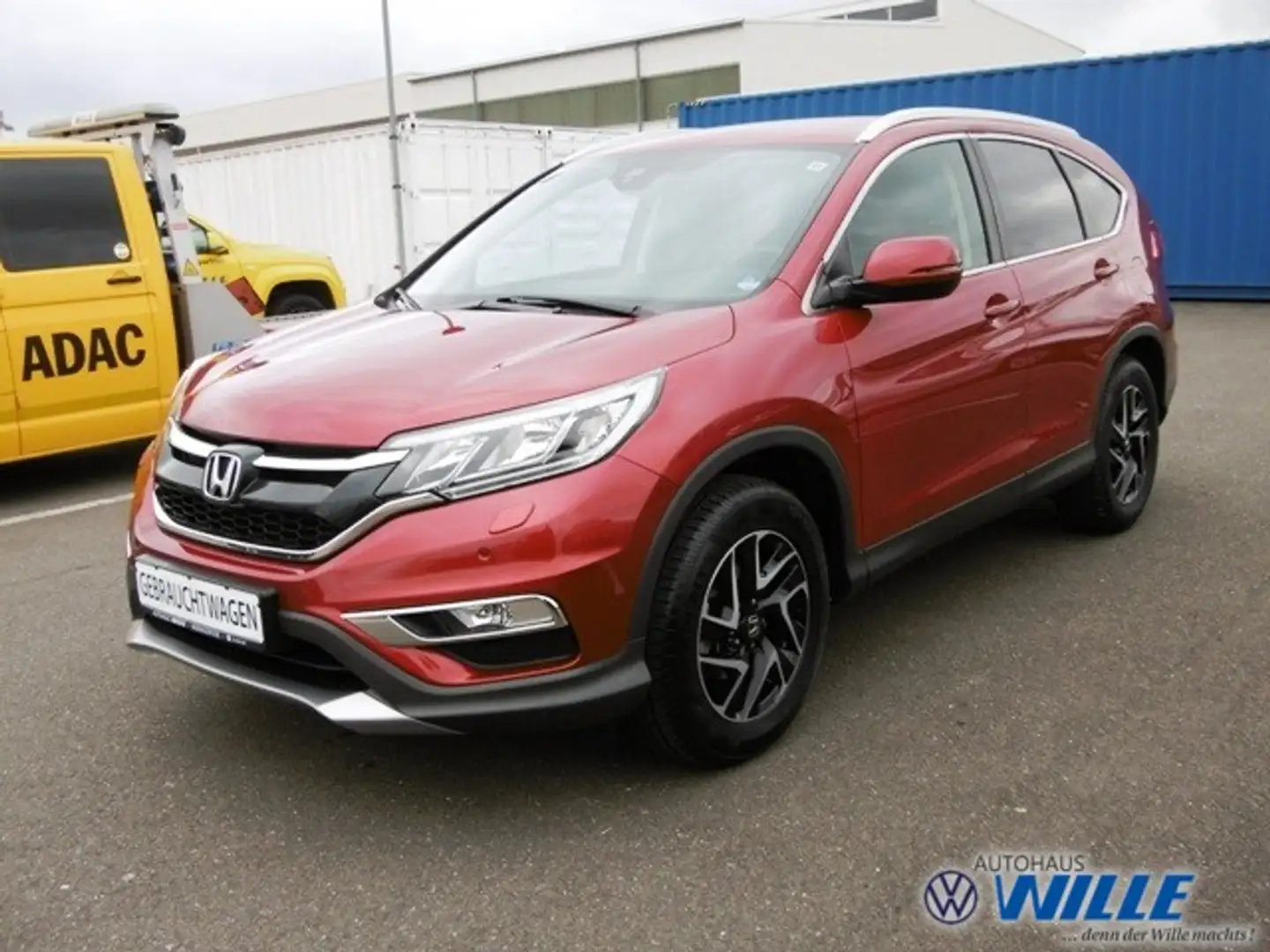 Honda CR-V Elegance 4WD 2.0 i-VTEC Klima Rückfahrkamera Rot - 2