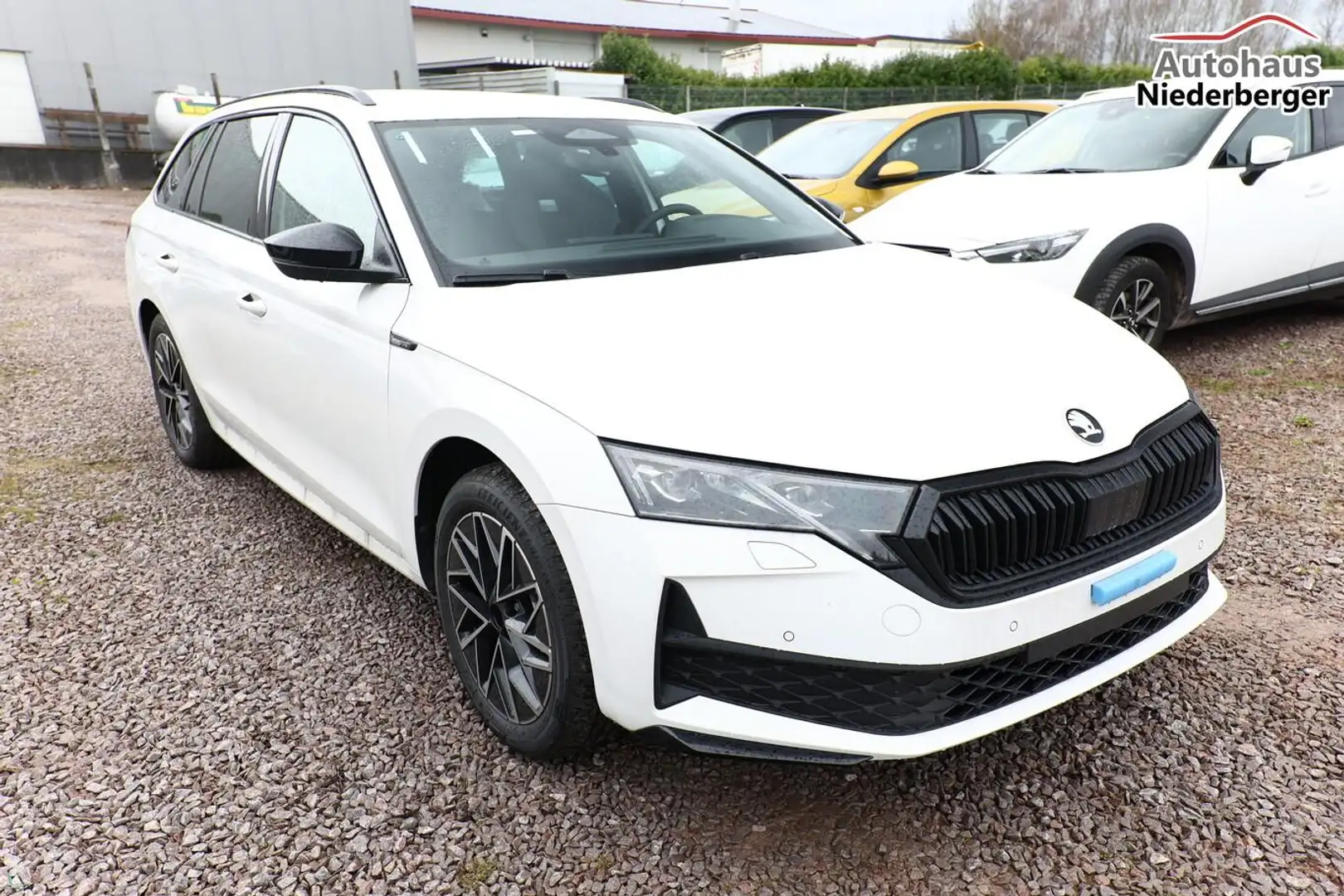 Skoda Octavia Combi Sportline DSG Sportl Matrix Nav ACC Kessy... Weiß - 2