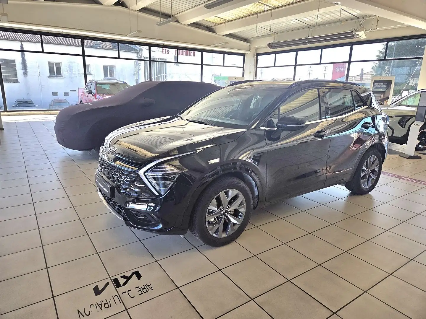 Kia Sportage 1.6 T-GDI 210CH HEV GT-LINE BVA6 Negro - 1