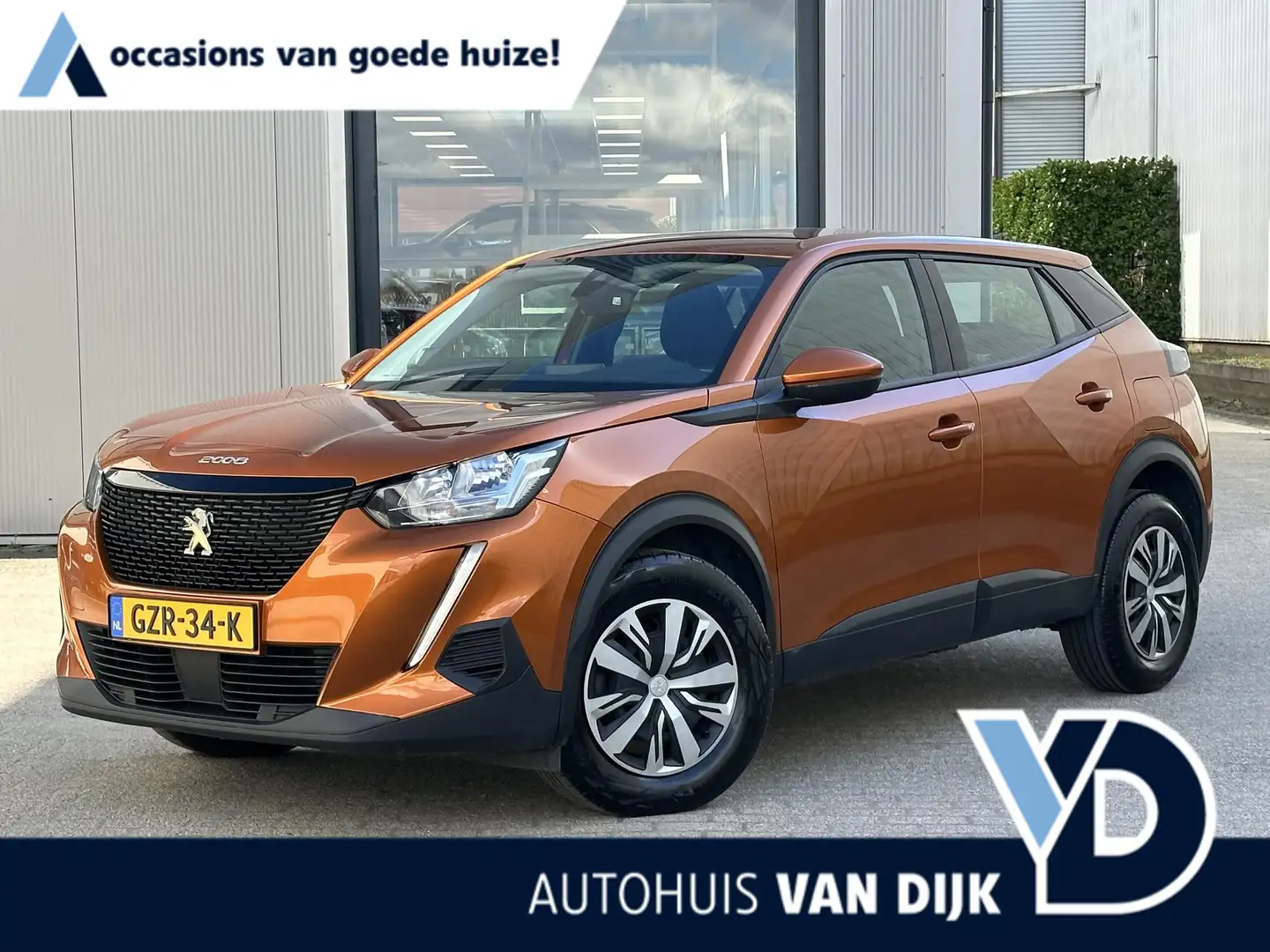 Peugeot 2008 1.2 PureTech Active | Apple Carplay/Cruise Control Oranje - 1