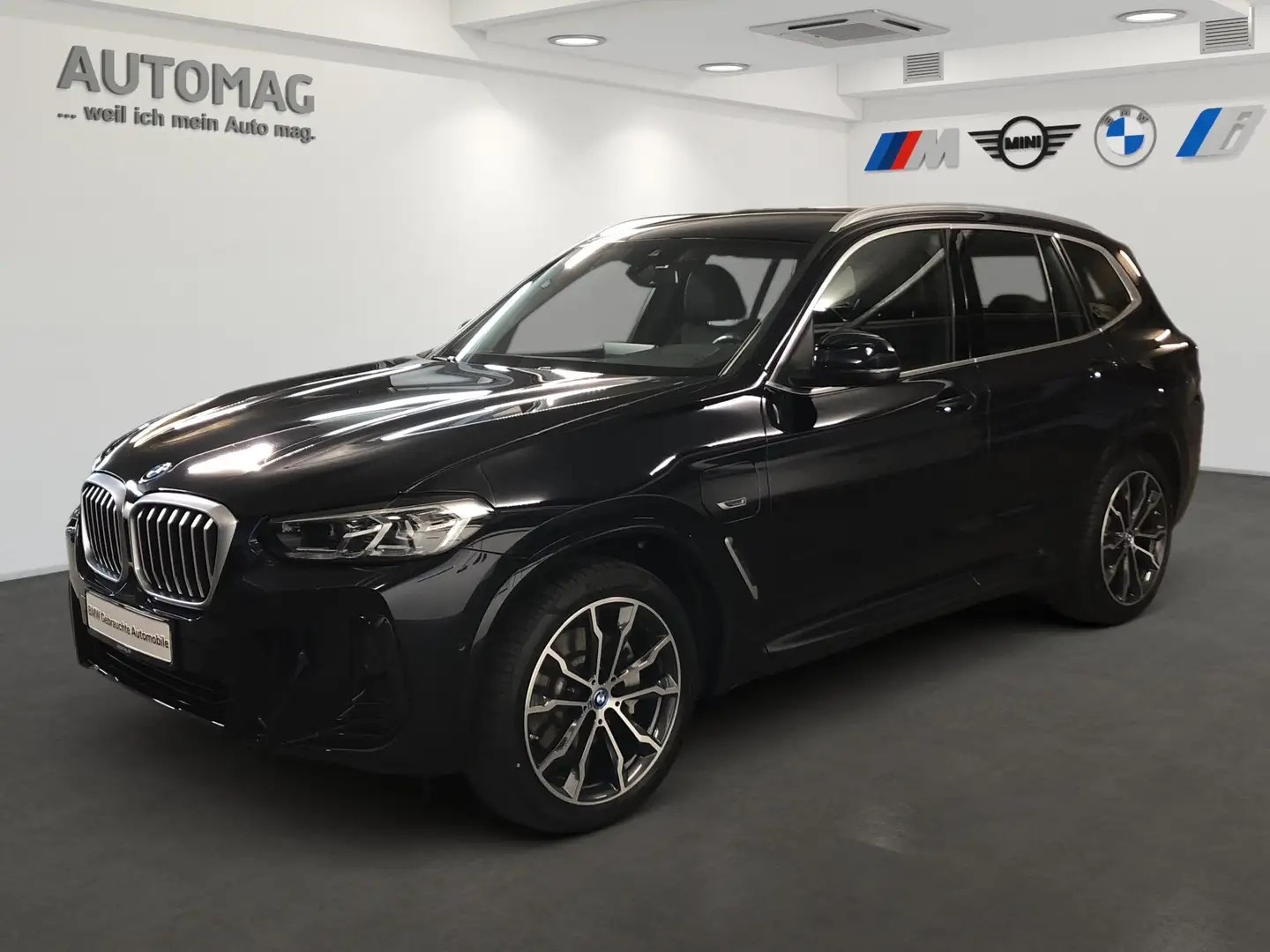 BMW X3 xDrive30e M-Sport*AHK*LiveCockpitProf*Hifi*variabl Schwarz - 1