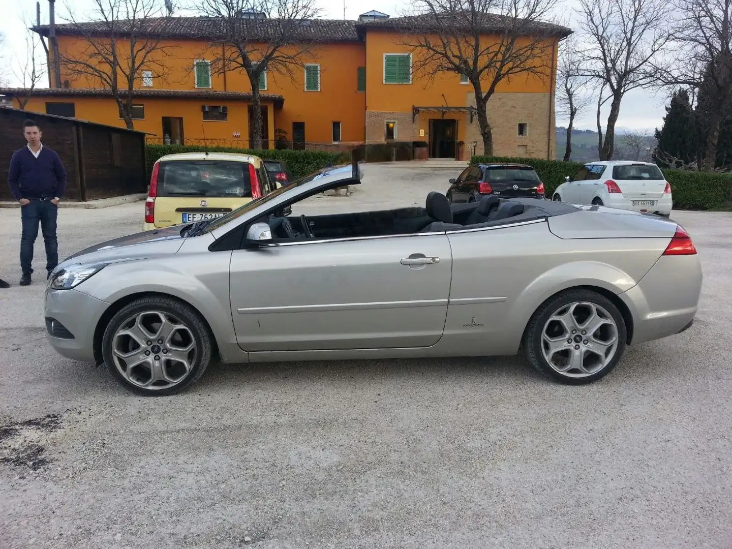 Ford Focus CC 2.0  TDCi titanium coupé cabriolet unico proprieta Srebrny - 1