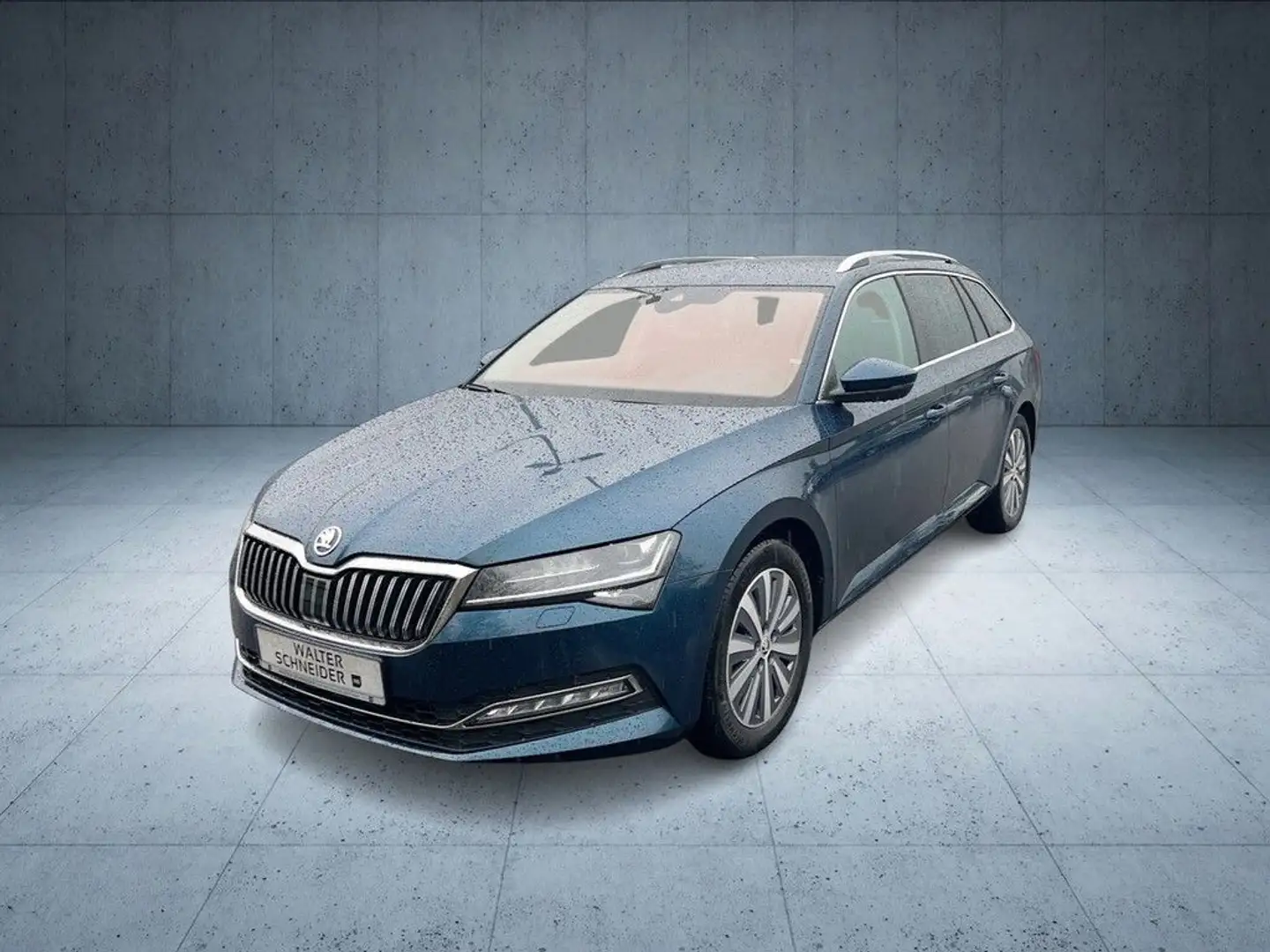 Skoda Superb Combi 2.0 TDI DSG Style Kamera-360° ACC N Azul - 2