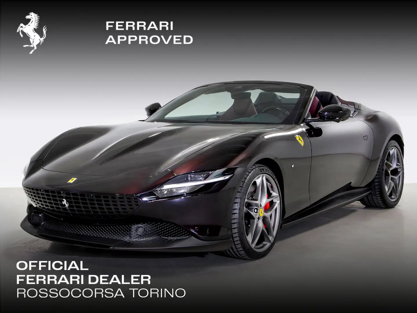Ferrari Roma Spider Fekete - 1