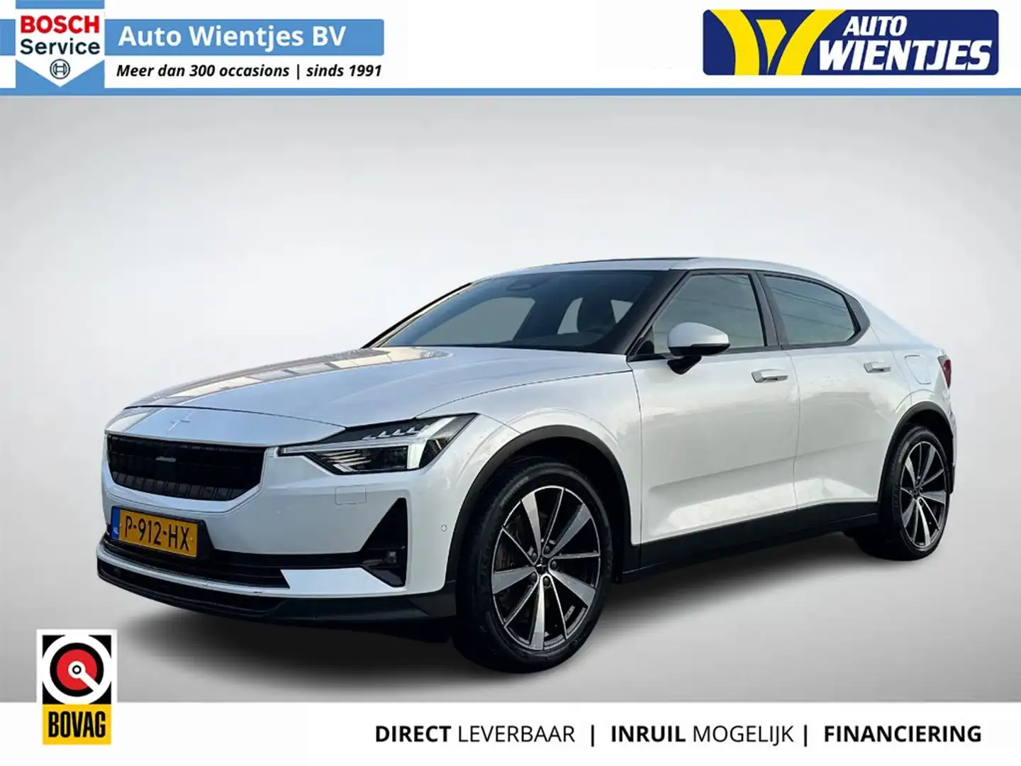 Polestar 2 Long Range Dual Motor Launch Edition 78kWh | SOH 9 Blanc - 1