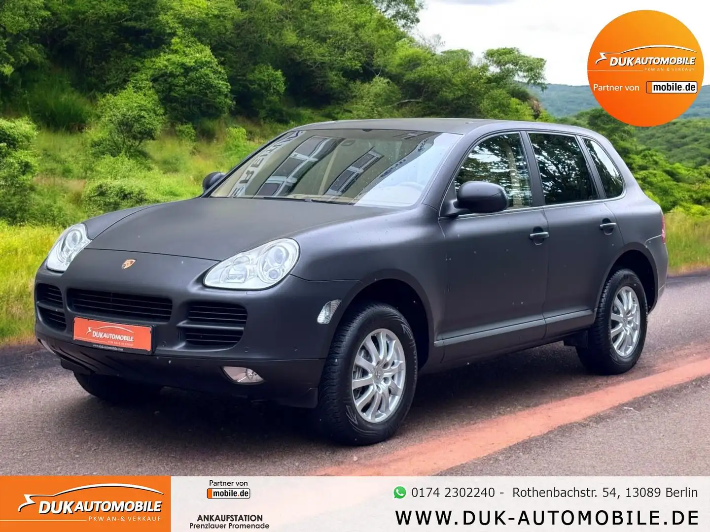 Porsche Cayenne Basis *Porsche Scheckheft*2.Hand* Noir - 1