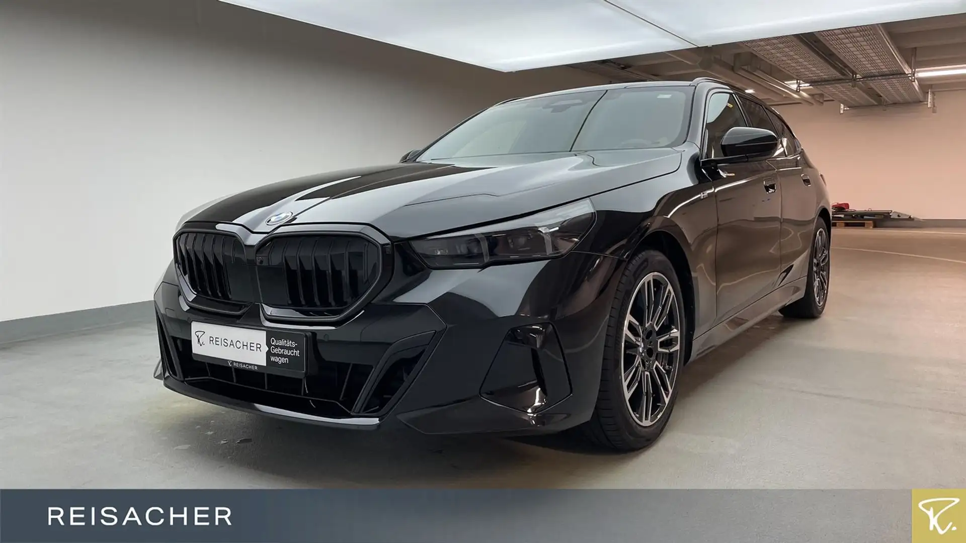 BMW 520 dA M-SportPRO,Sitzbelü,AHK,h&k,360°,kein Miet Schwarz - 1