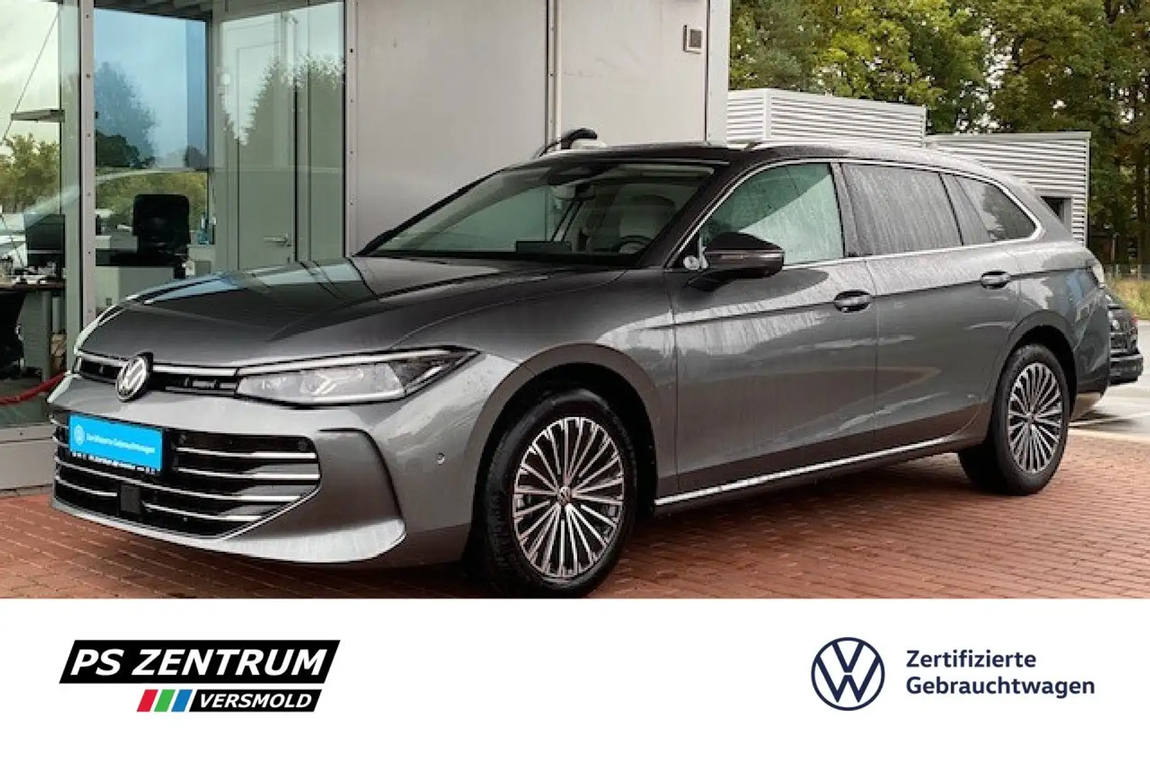 Volkswagen Passat Variant 2.0 TDI DSG Elegance LEDER AHK Navi Grau - 1