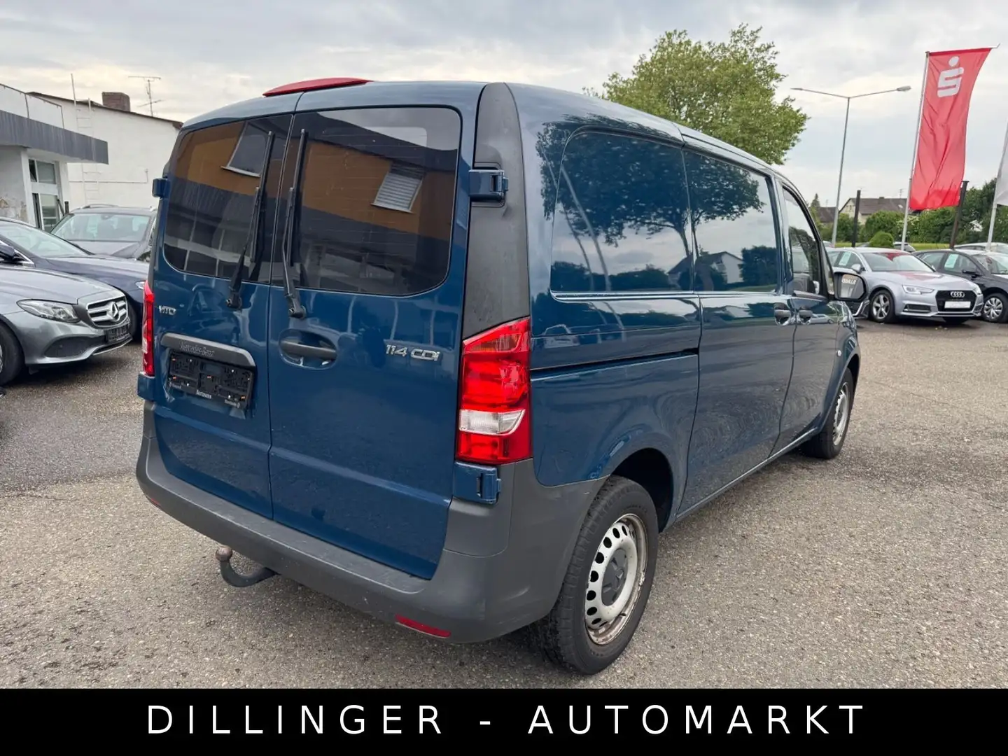 Mercedes-Benz Vito Kasten 114 CDI HA kompakt 2,2 AHK TEMP RWD Bleu - 2