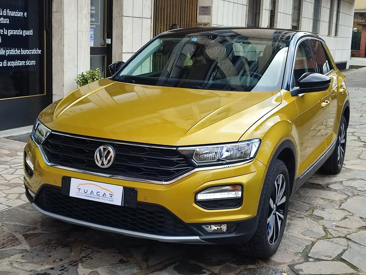 Volkswagen T-Roc 1.0 TSI Style Jaune - 2
