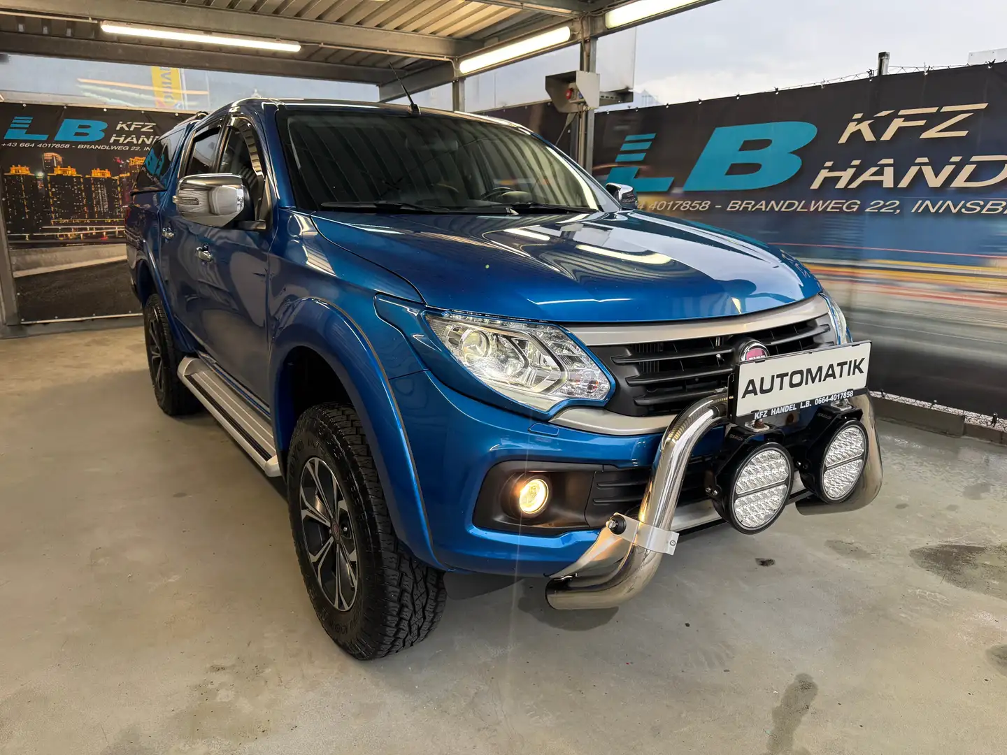 Fiat Fullback Double Cab LX Basis Blauw - 1