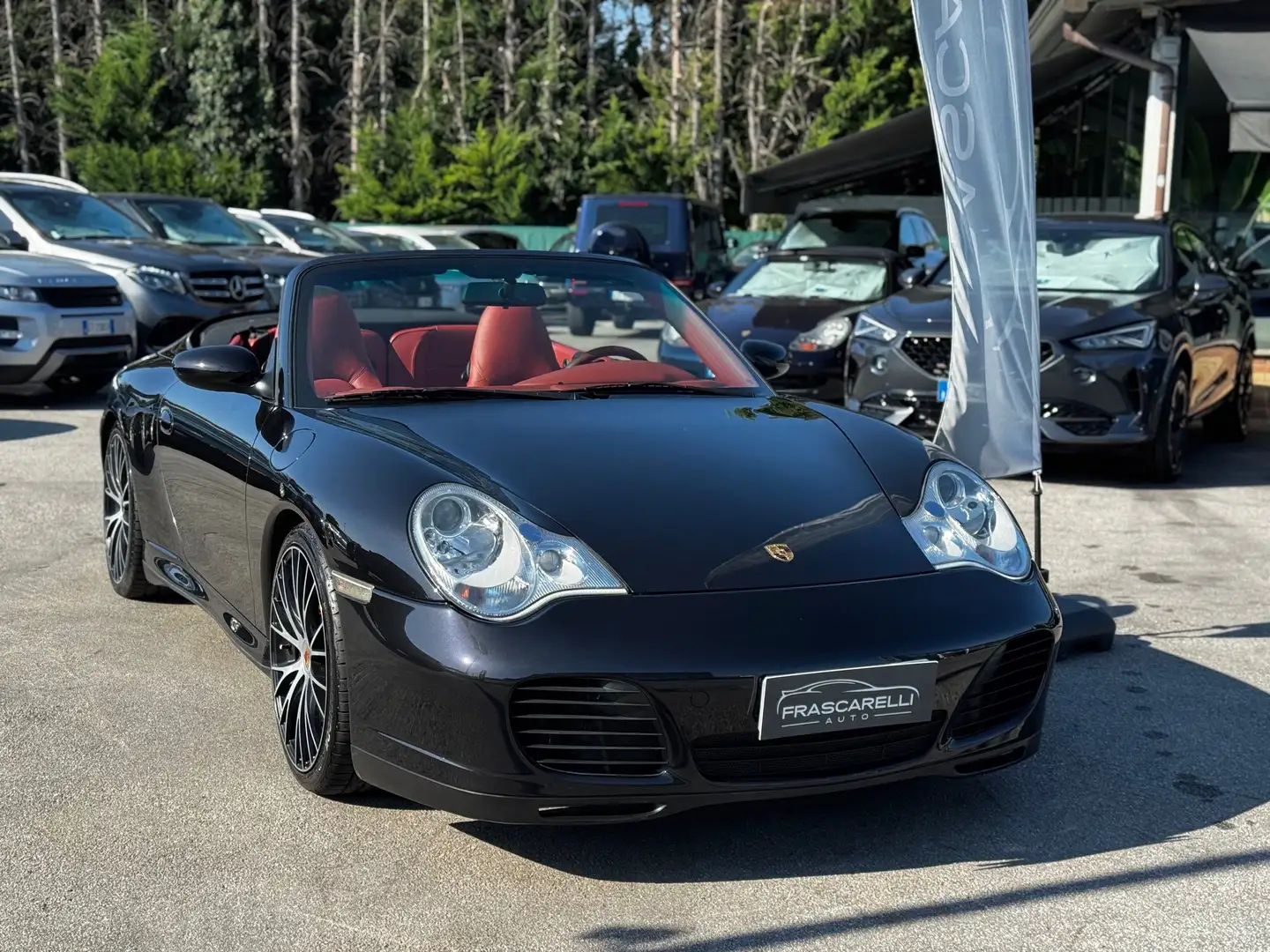 Porsche 996 911 Cabrio 3.6 Carrera 4S/STUPENDA!!!!PELLE Nero - 1