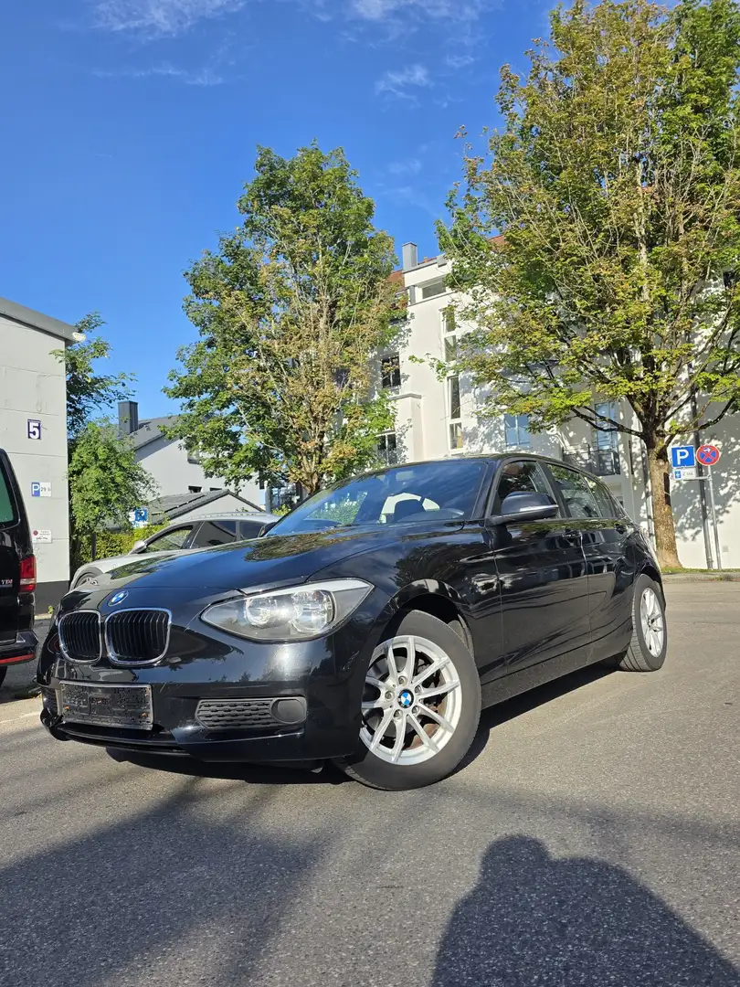 BMW 114 114d,Navigation,Winterreifen,Klima,Sitzh.,TÜV Schwarz - 1