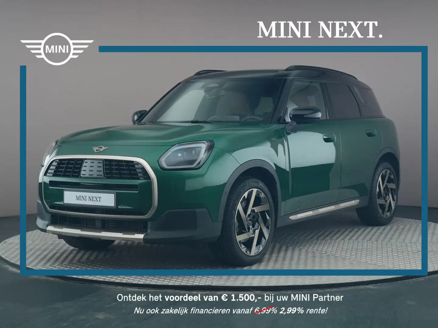MINI Countryman C 1.5 Favoured M Vert - 1