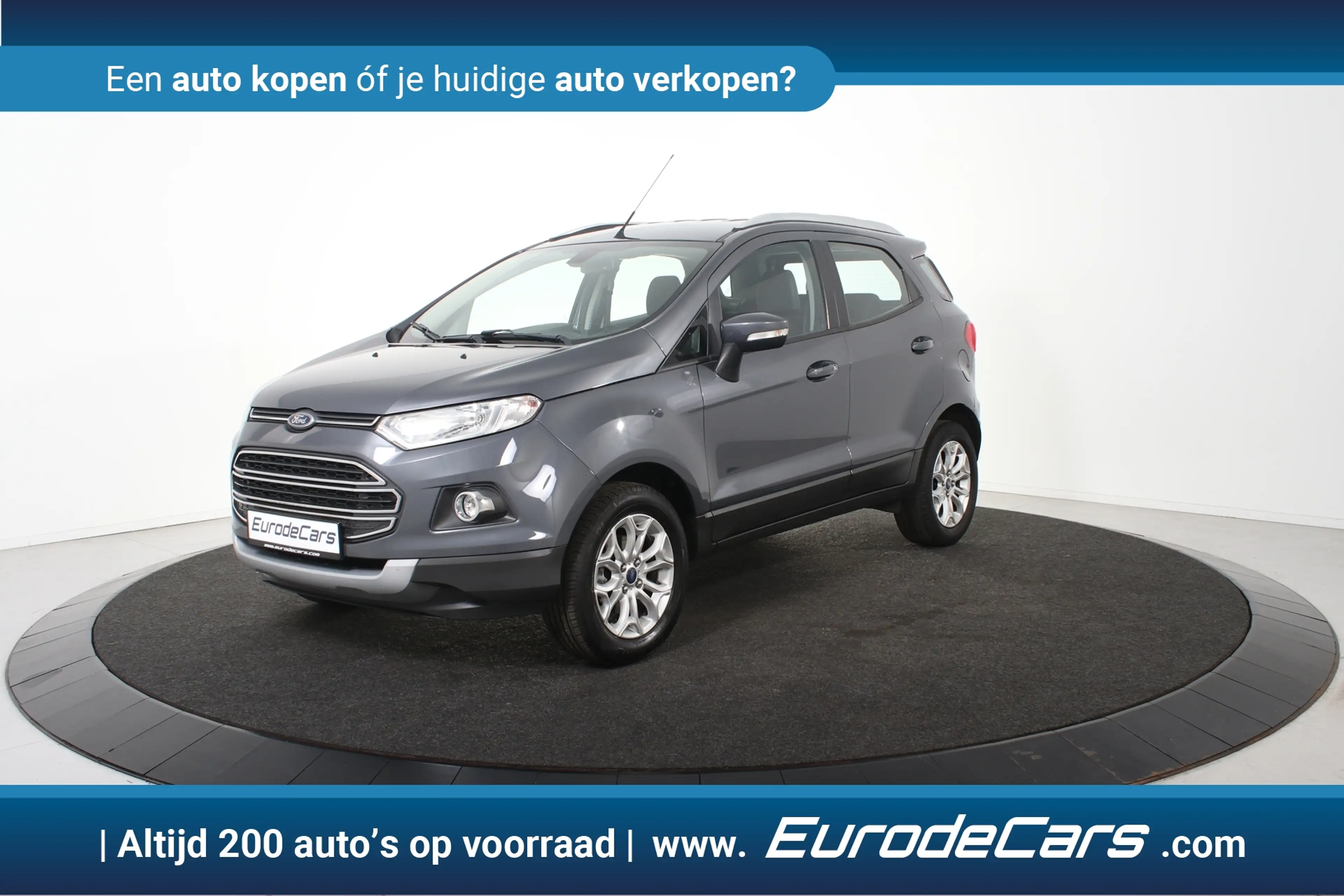Ford EcoSport 1.0 EcoBoost Titanium *Leer*Navigatie*Trekhaak*Key — photo 5