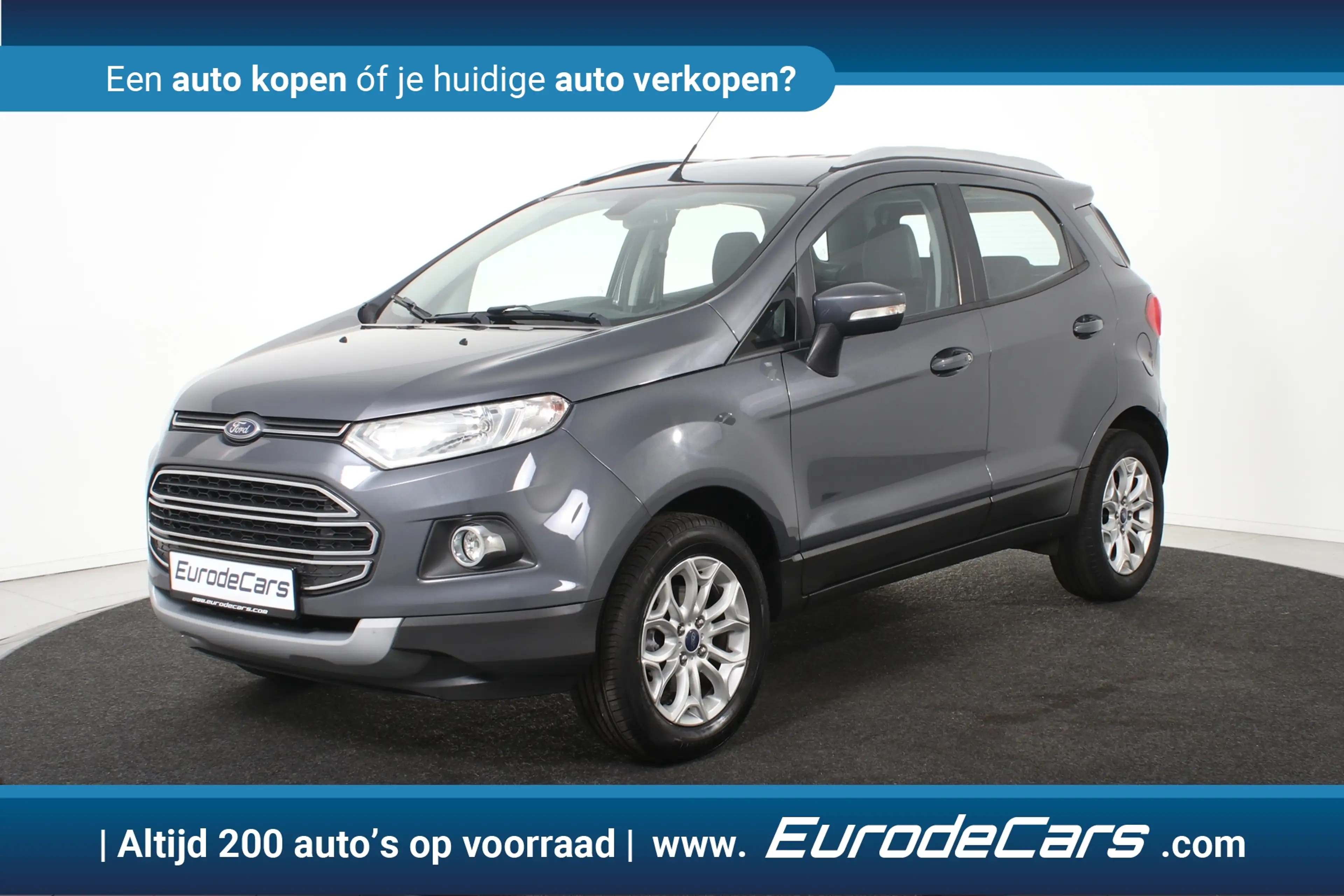 Ford EcoSport 1.0 EcoBoost Titanium *Leer*Navigatie*Trekhaak*Key