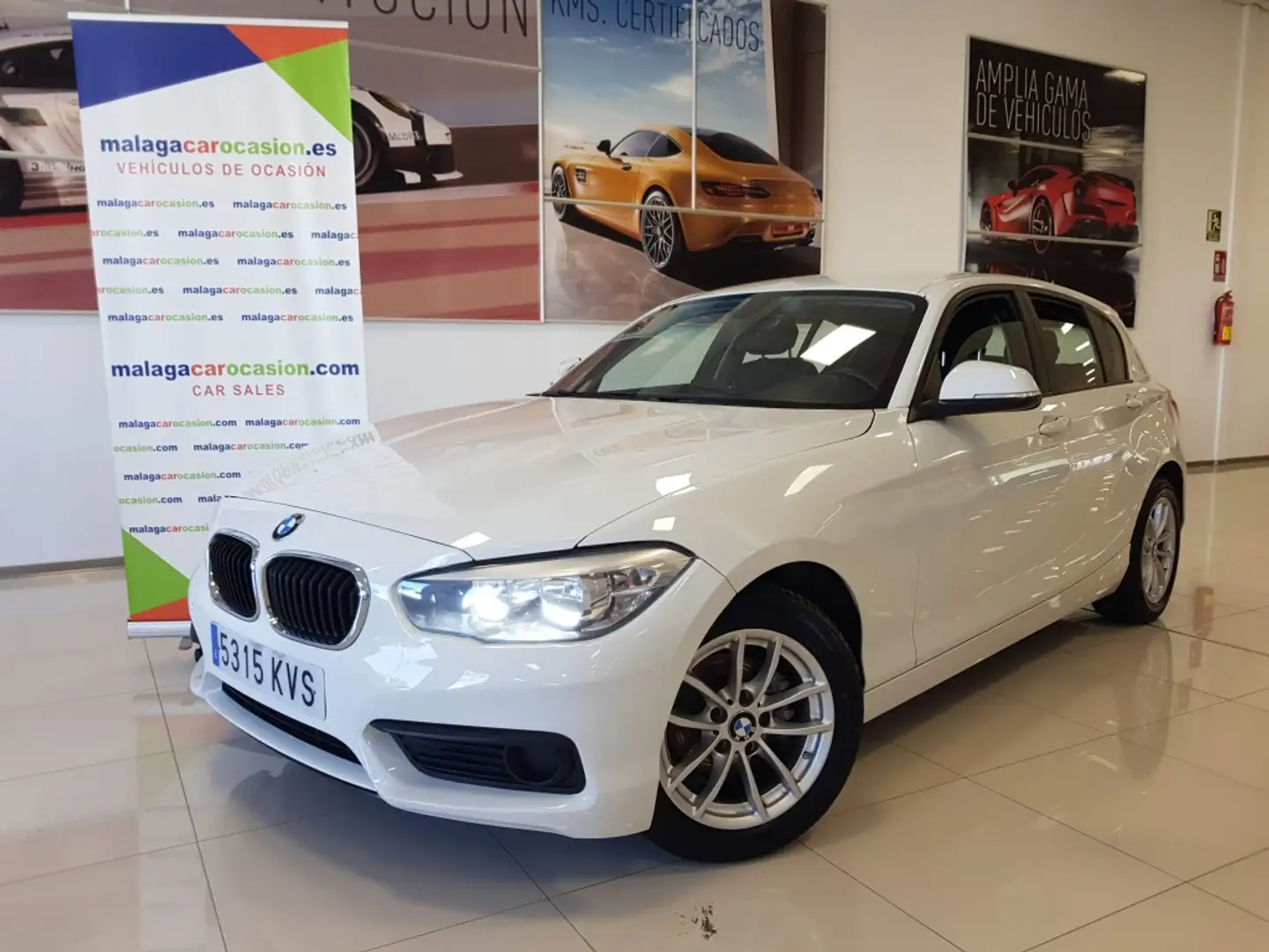 BMW 116 116i Blanc - 2