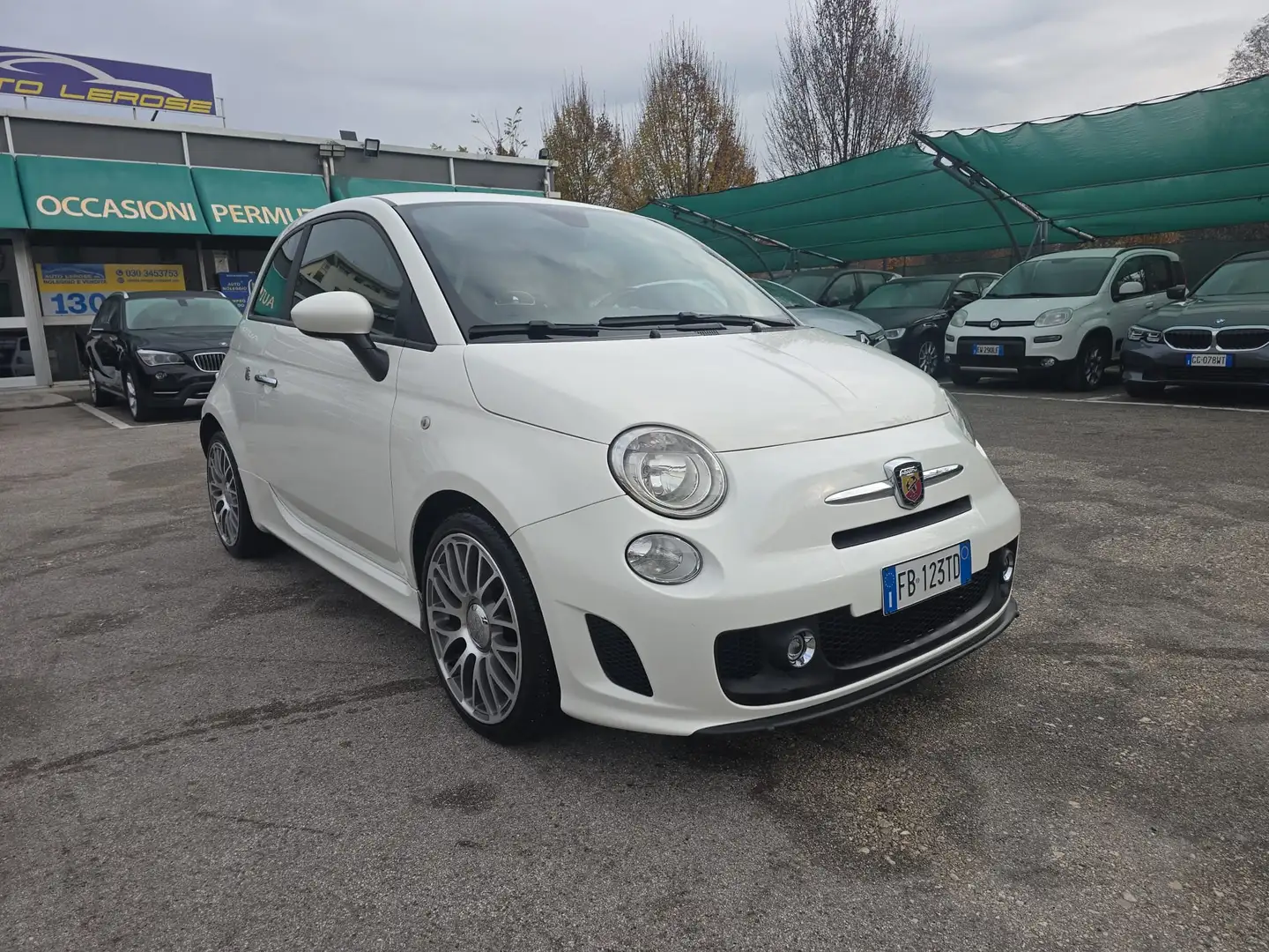 Abarth 500 500/595 1.4 16v t. t-jet Custom 135cv E6 Blanc - 1