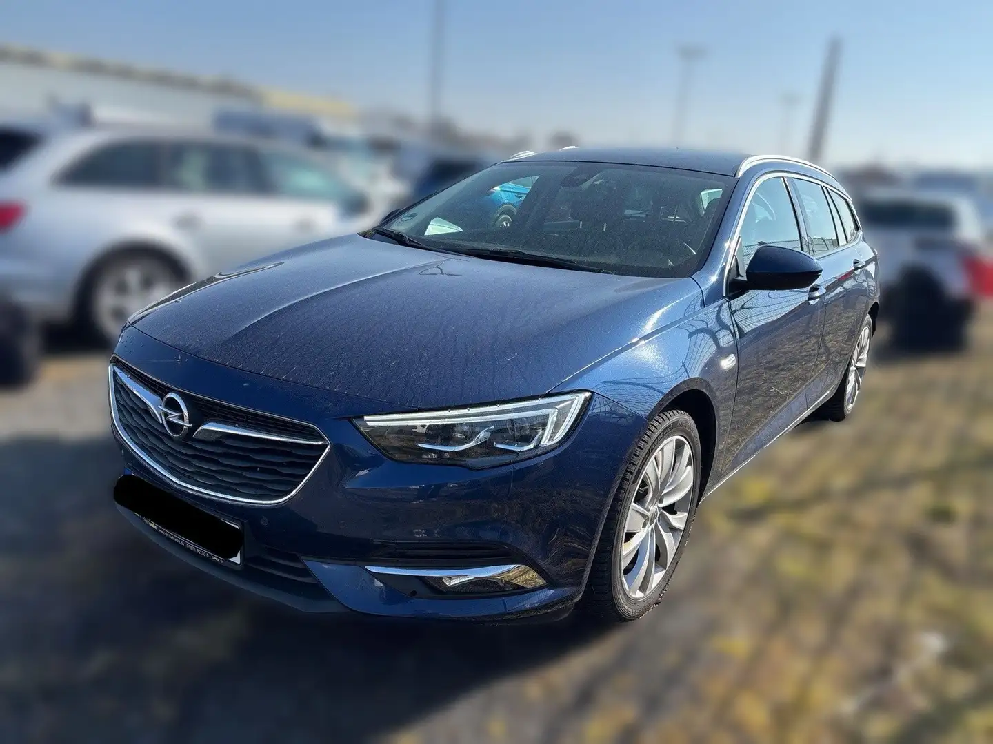 Opel Insignia 2,0 CDTI 4x4/LED/CAM/1.Hand/SpoSitze Blau - 2