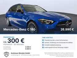 Mercedes-Benz C 180 T 9G Tronic AMG Line/Leder/ACC/AHK/Kamera