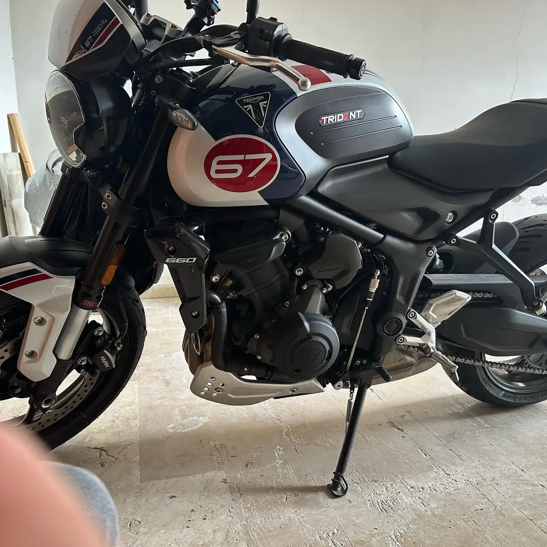 Triumph Trident 660 triple tribut edition - 2
