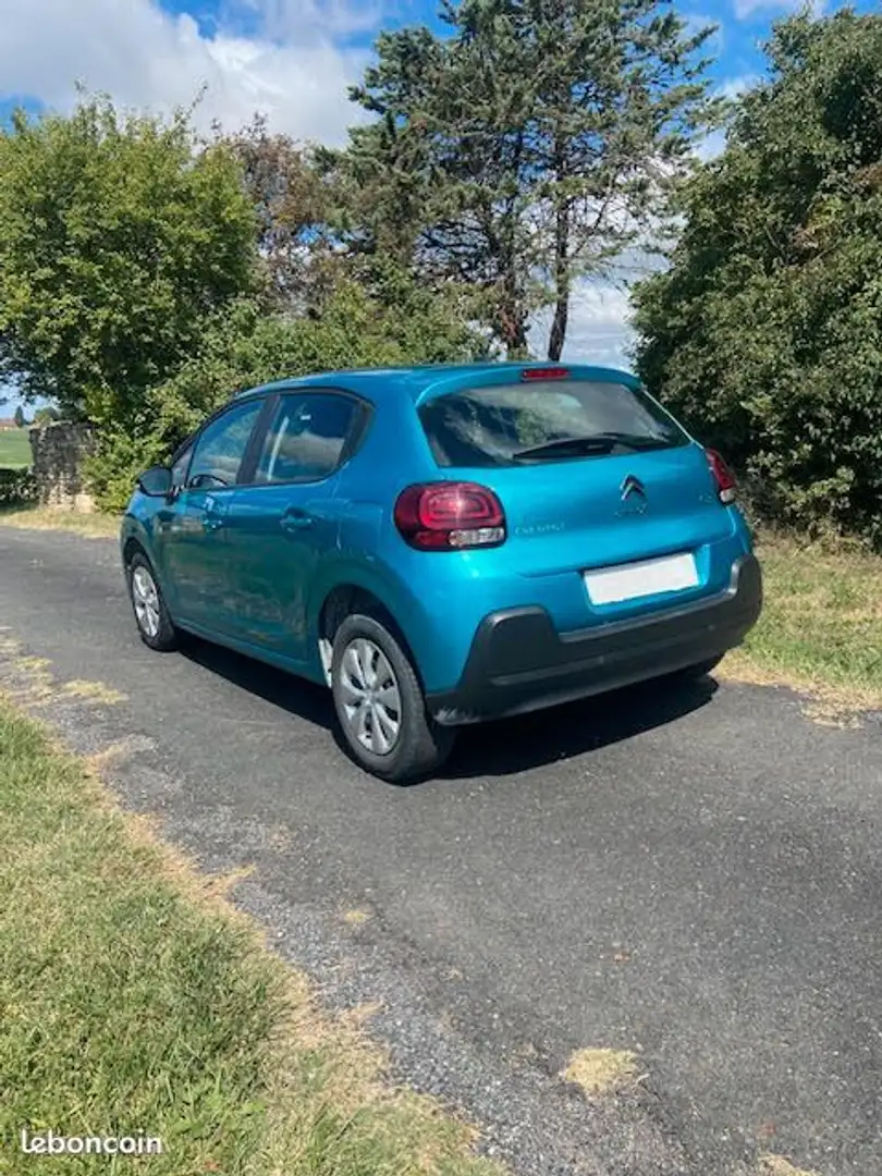 Citroen C3 v4 bhdi 100 bvm6 feel business Bleu - 2