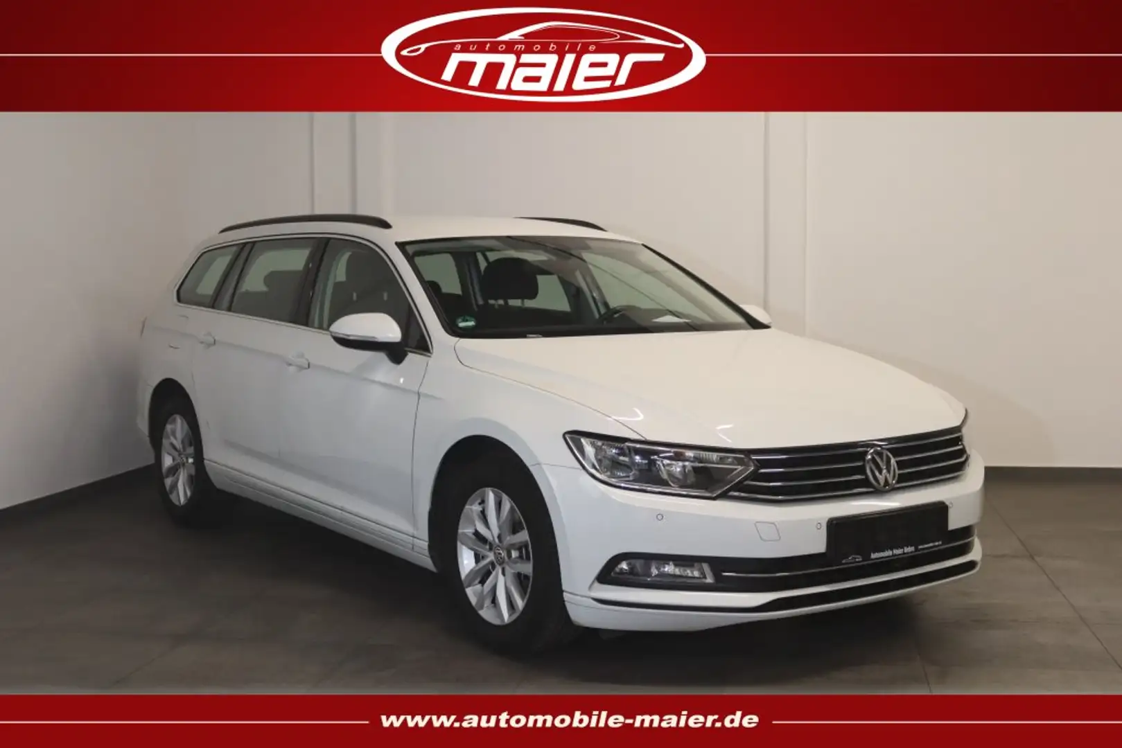 Volkswagen Passat 1.6 TDI Comfortline Navi-Kamera-ACC-SHZ- Weiß - 1