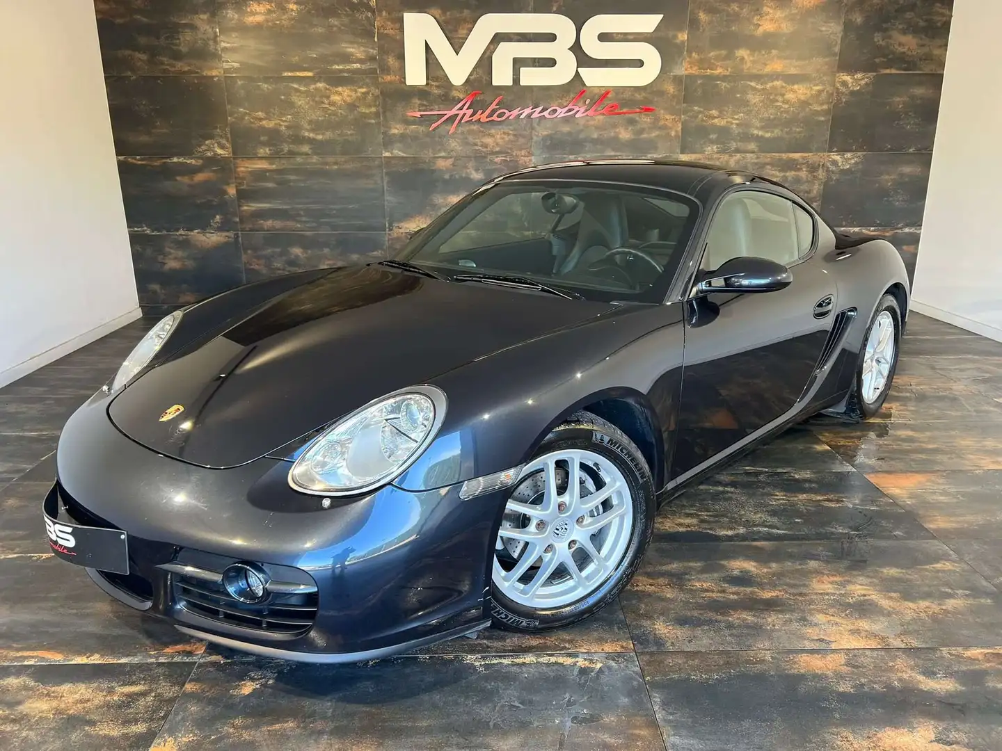 Porsche Cayman 2.7i Tiptronic S * GPS * CLIM * CUIR PART * RADARS Azul - 1