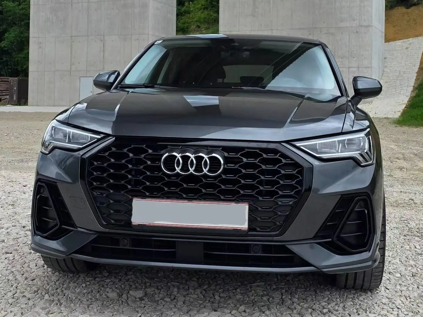 Audi Q3 Q3 Sportback 35 TDI quattro S-tronic Grau - 1