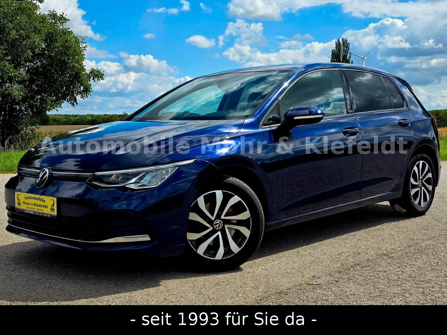 Volkswagen Golf VIII Lim. Active*1VB*MWST*AHZV*ACC*NAVI*QI* Bleu - 1