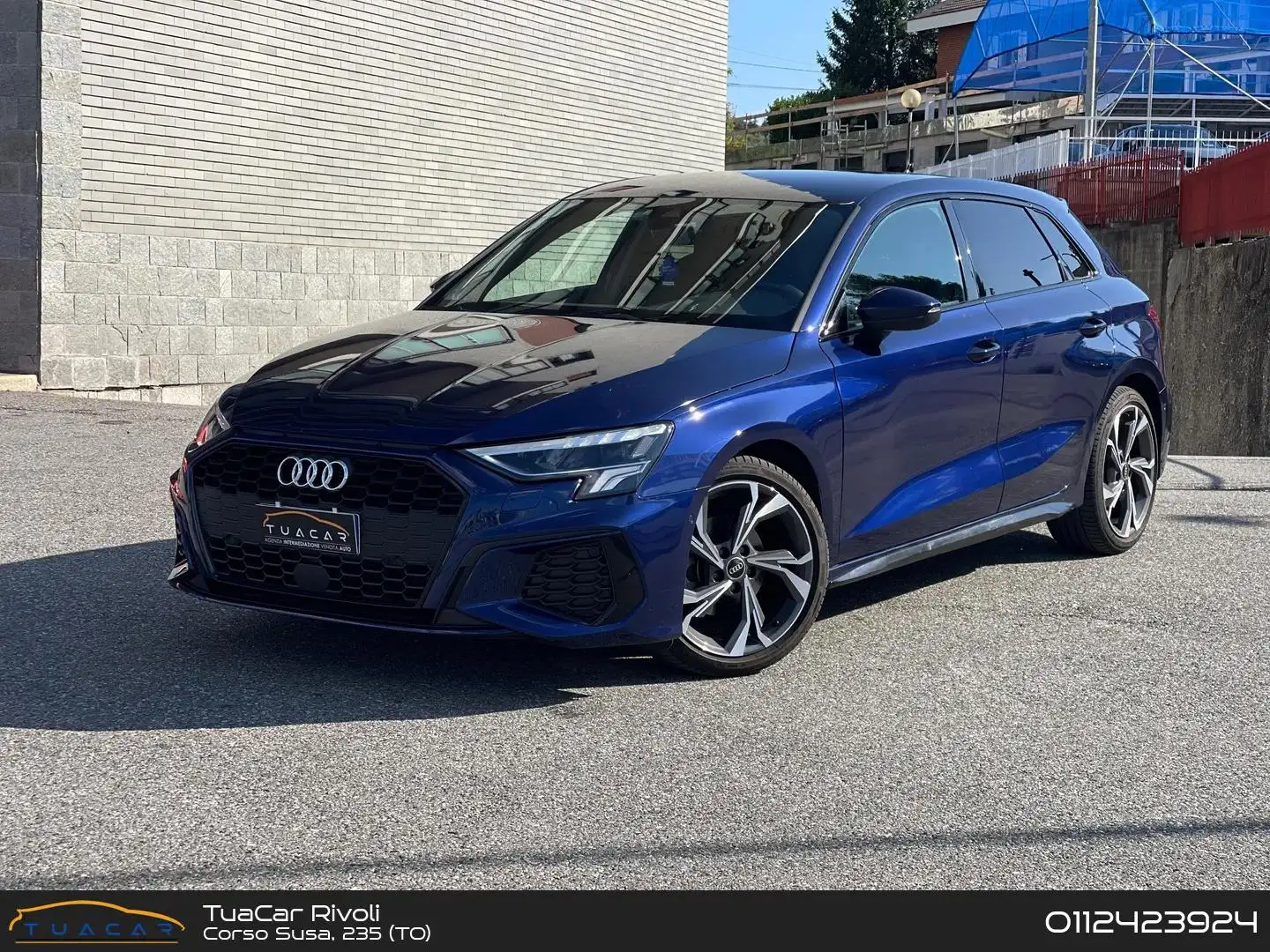 Audi A3 sportback 1.5 35 TFSI MHEV S Line Edition Синій - 1
