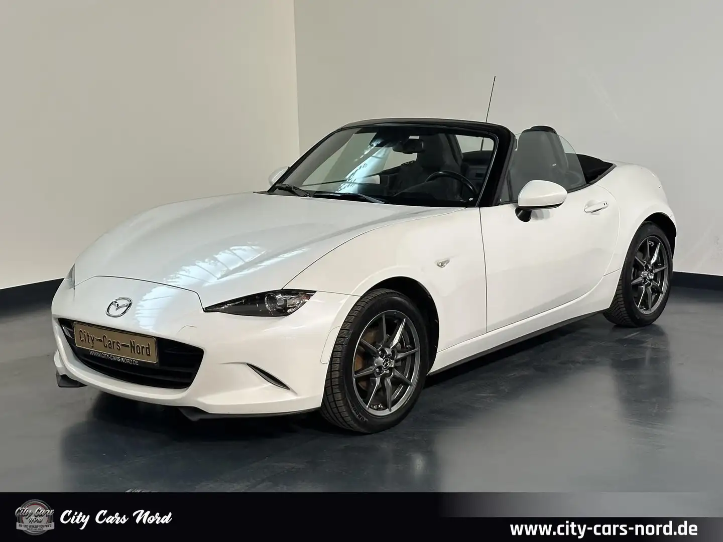 Mazda MX-5 Sports-Line CABRIO-BOSE-LEDER-PDC-LED-SHZ Wit - 1