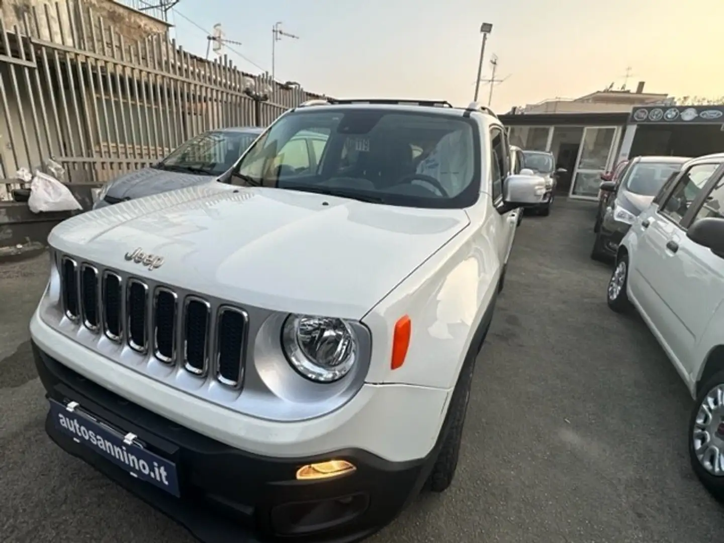 Jeep Renegade 1.6 Mjt 120 CV Limited TETTO APRIBILE NAVI Bianco - 2