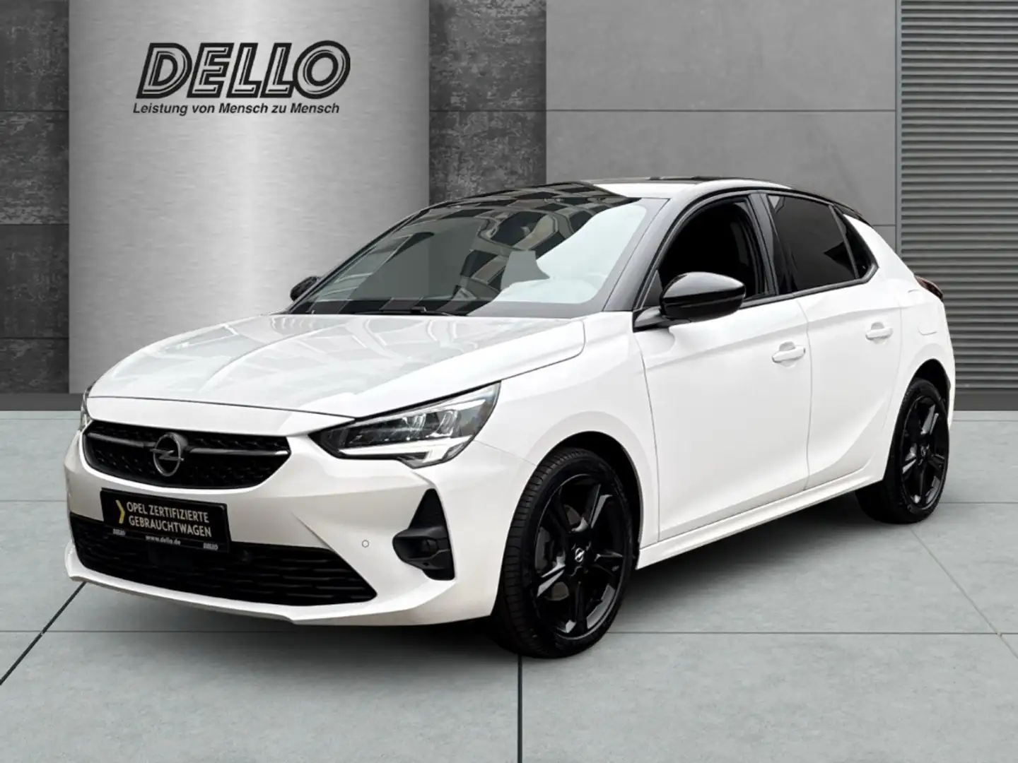 Opel Corsa GS Line 1.2 PDC+Kamera Sitzh. Navi CarPlay Weiß - 1