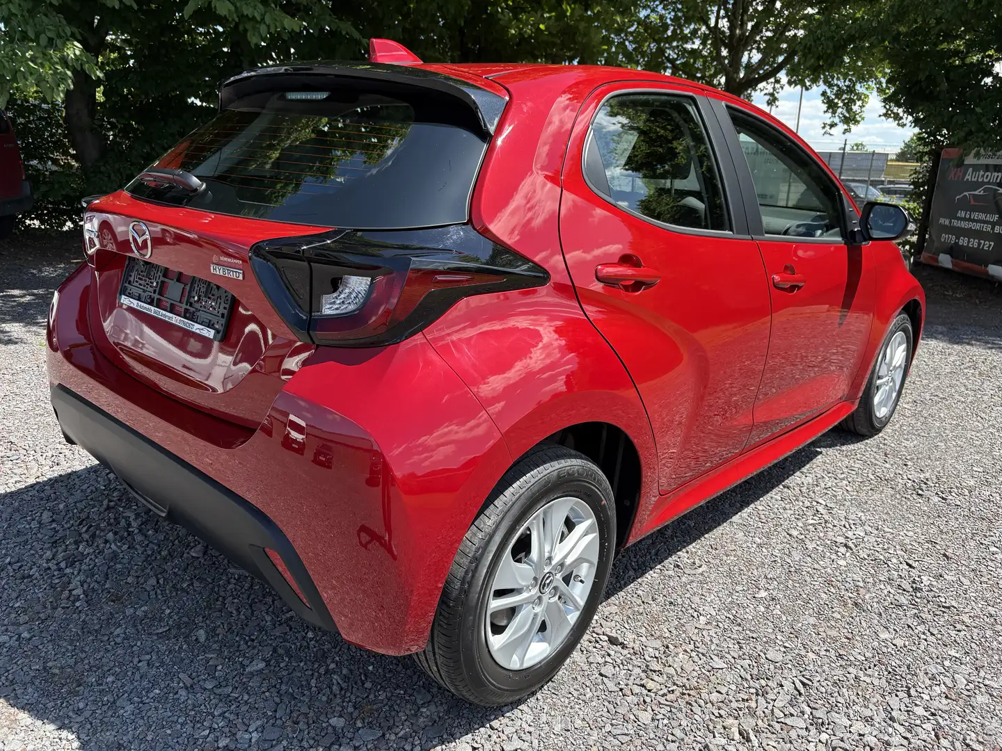 Mazda 2 Centre-Line;Hybrid,Kamer,PDC,SHZ,CarPlay,ACC, Rouge - 2